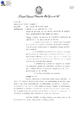 Acórdão TRE-MS n.797