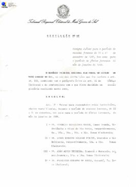 Resolução TRE-MS n.68