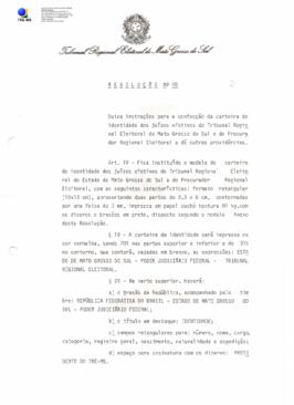 Resolução TRE-MS n.48