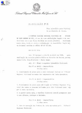 Resolução TRE-MS n.70