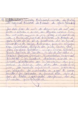 Ata extraordinária do TRE-MS n.036