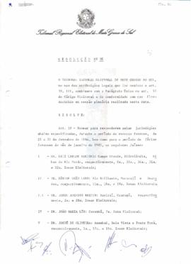Resolução TRE-MS n.36