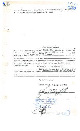 1986 - Registro de candidato n.1 - deputado estadual v02