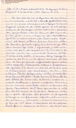 Ata extraordinária do TRE-MS n.017