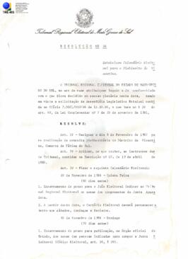 Resolução TRE-MS n.56
