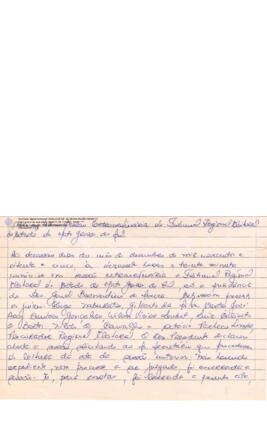 Ata extraordinária do TRE-MS n.043