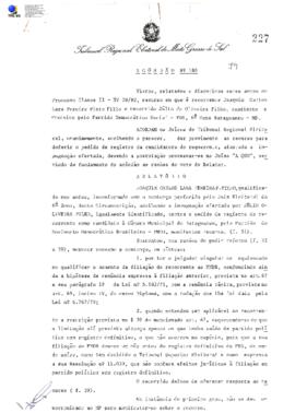 Acórdão TRE-MS n.180