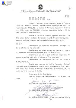 Acórdão TRE-MS n.271