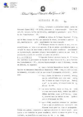 Acórdão TRE-MS n.191